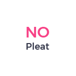 without-pleat